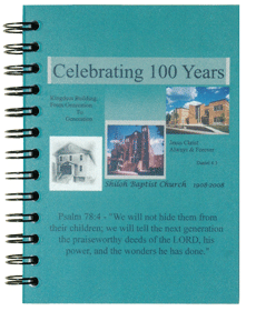 full color artwork under a poly cover