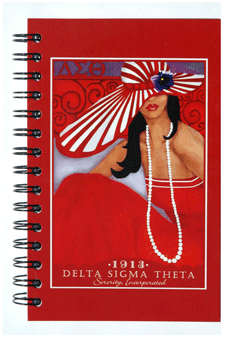 full color artwork mounted on a journal cover